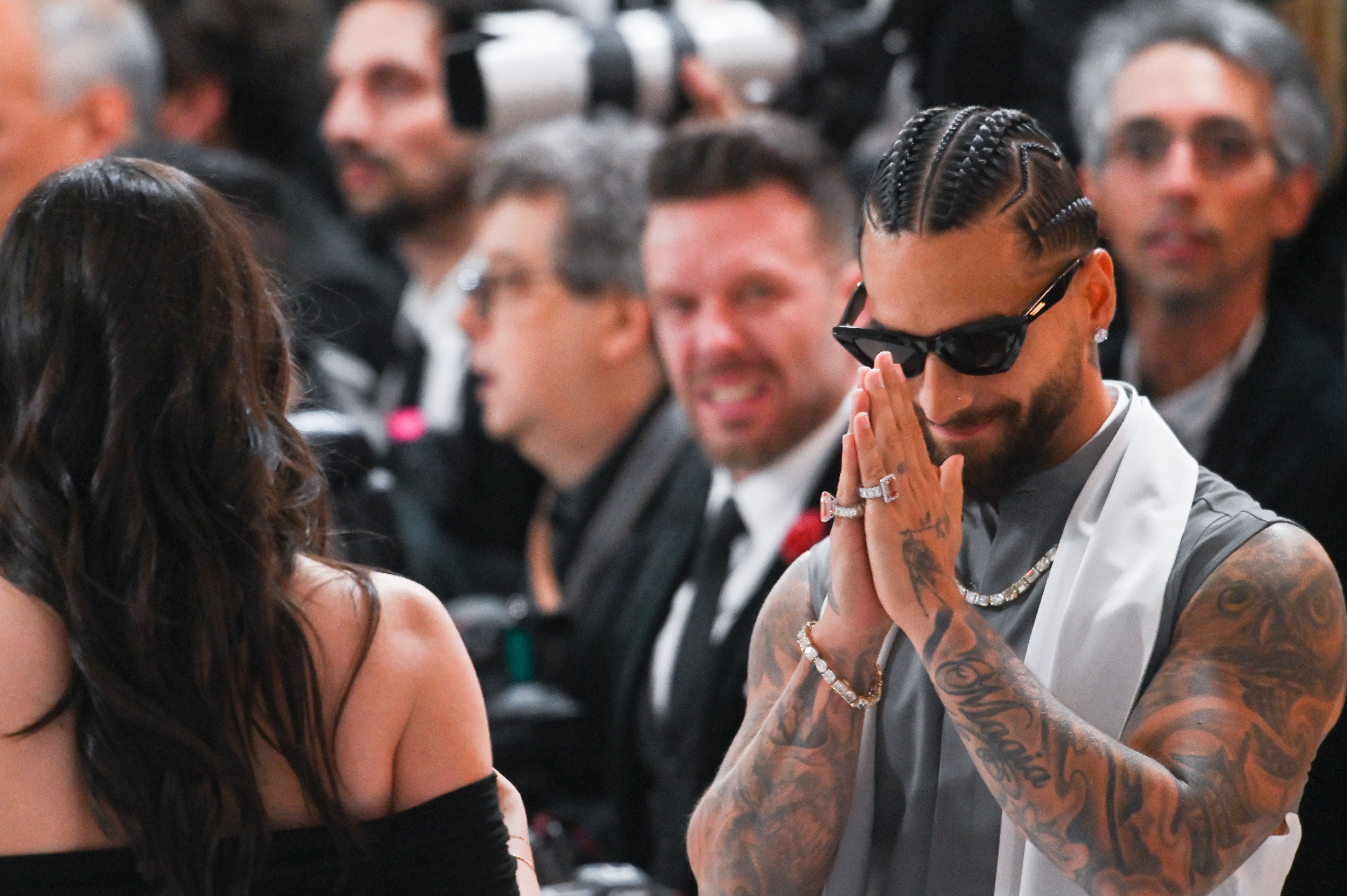 Maluma asiste a la Gala Met 2023 que celebra "Karl Lagerfeld: A Line Of Beauty" en el Museo Metropolitano de Arte. (Photo by Ray Tamarra/GC Images)