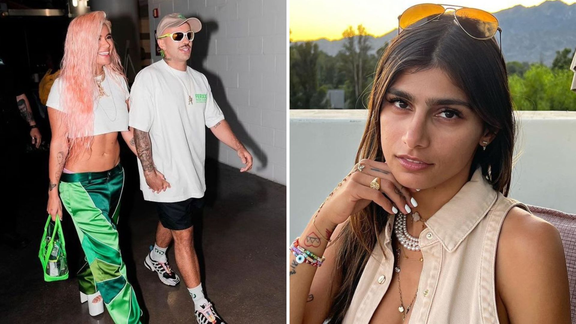 Mia Khalifa celebró la relación entre Karol G y Feid con contundente mensaje