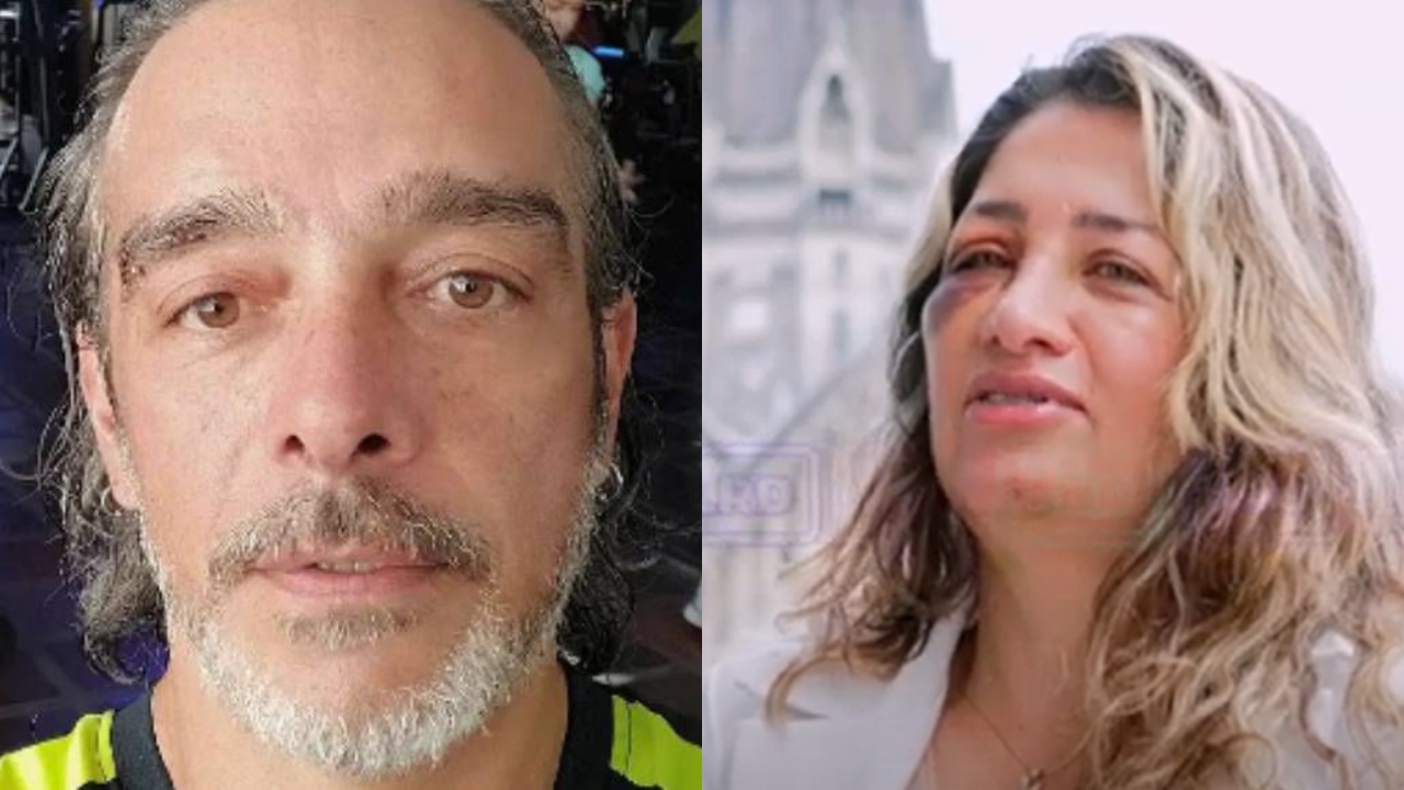 Estas fueron las fotos que le tomaron al actor tras ser capturado.