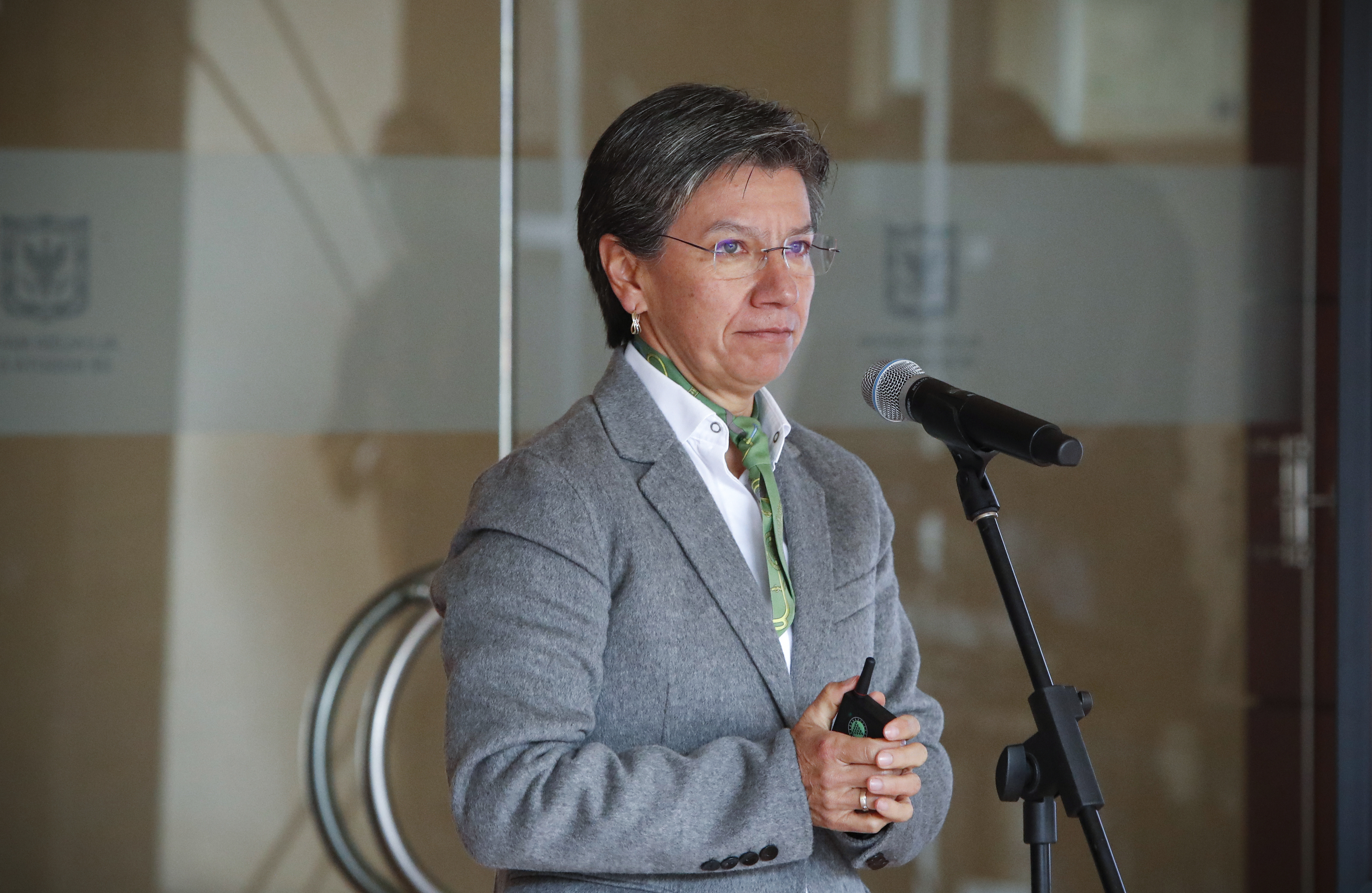 Alcaldesa de Bogotá Claudia López