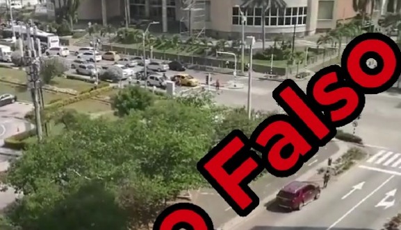 El video fue creado para la red social de TikTok