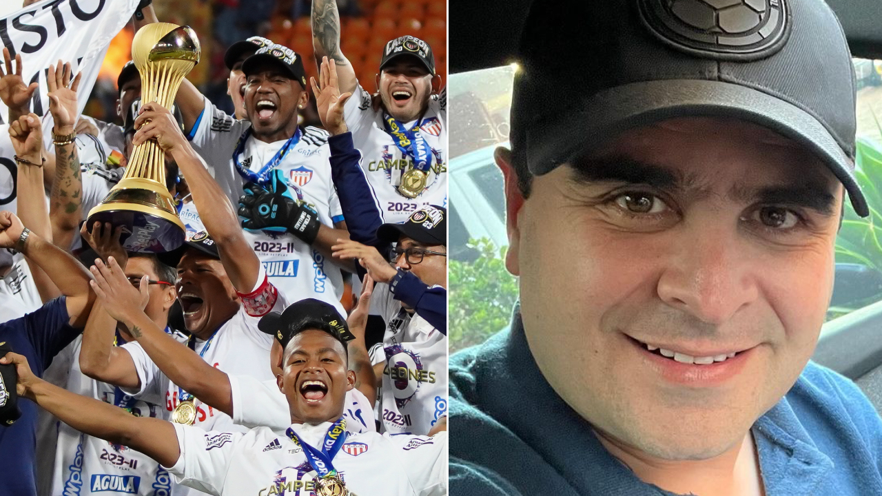 Juan Felipe Cadavid, objetivo de las críticas tras el título de Junior.