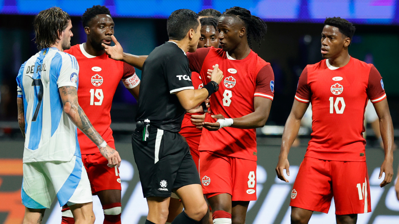 Juego más difícil de lo esperado tuvo Argentina vs. Canadá en Copa América 2024