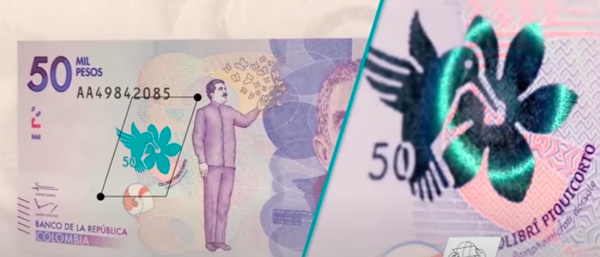 Video | Ojo con los nuevos billetes falsos de 50 mil pesos: así los puede identificar
