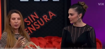 Lina Tejeiro  no pudo ocultar su asombro y desconcierto con las declaraciones de Mafe Walker.