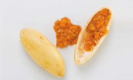 Curuba: quizás una de las pocas frutas netamente colombianas.