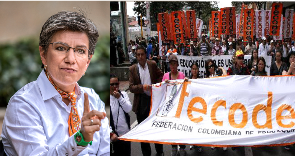 La puya de Claudia López a Fecode