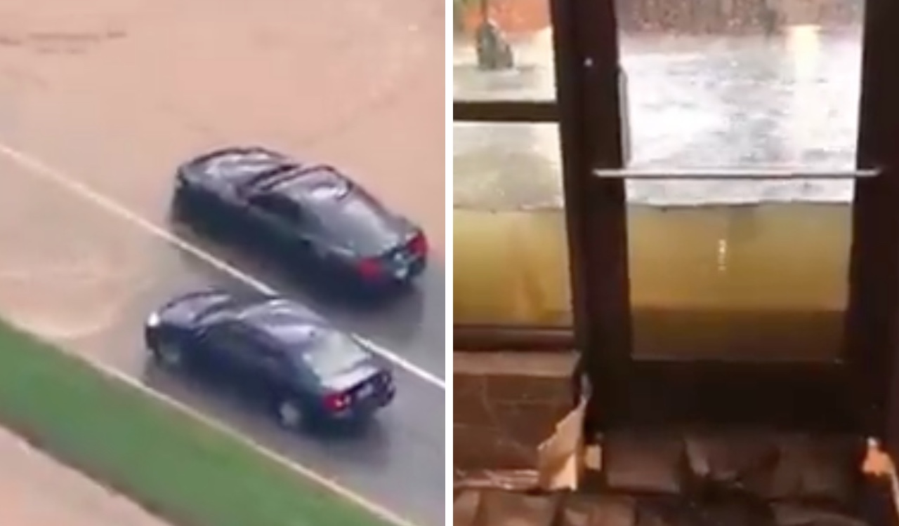 Washington se inundó por cuenta de las torrenciales lluvias