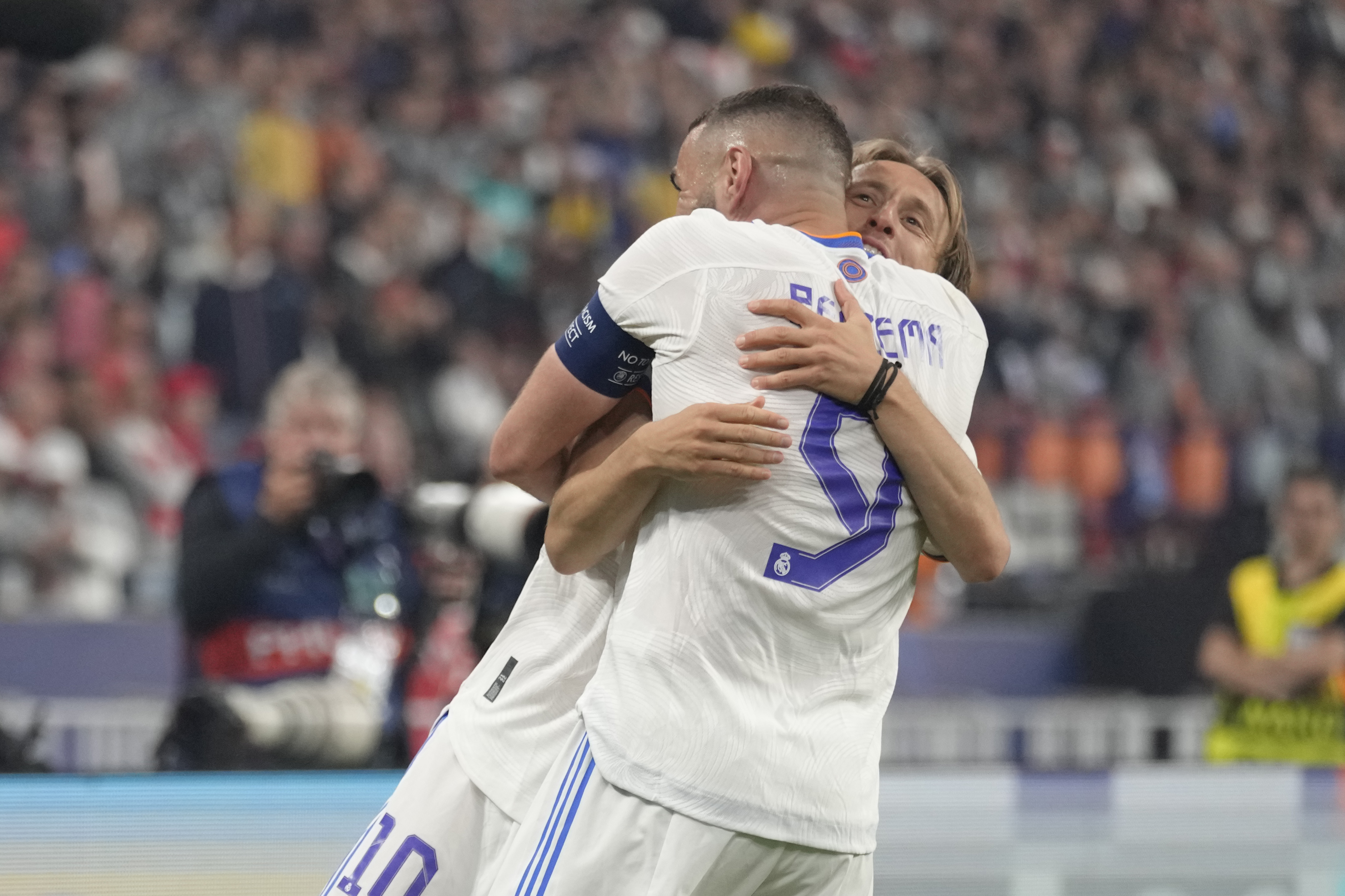 Karim Benzema fue elegido como el mejor jugador de la Champions 2021/22