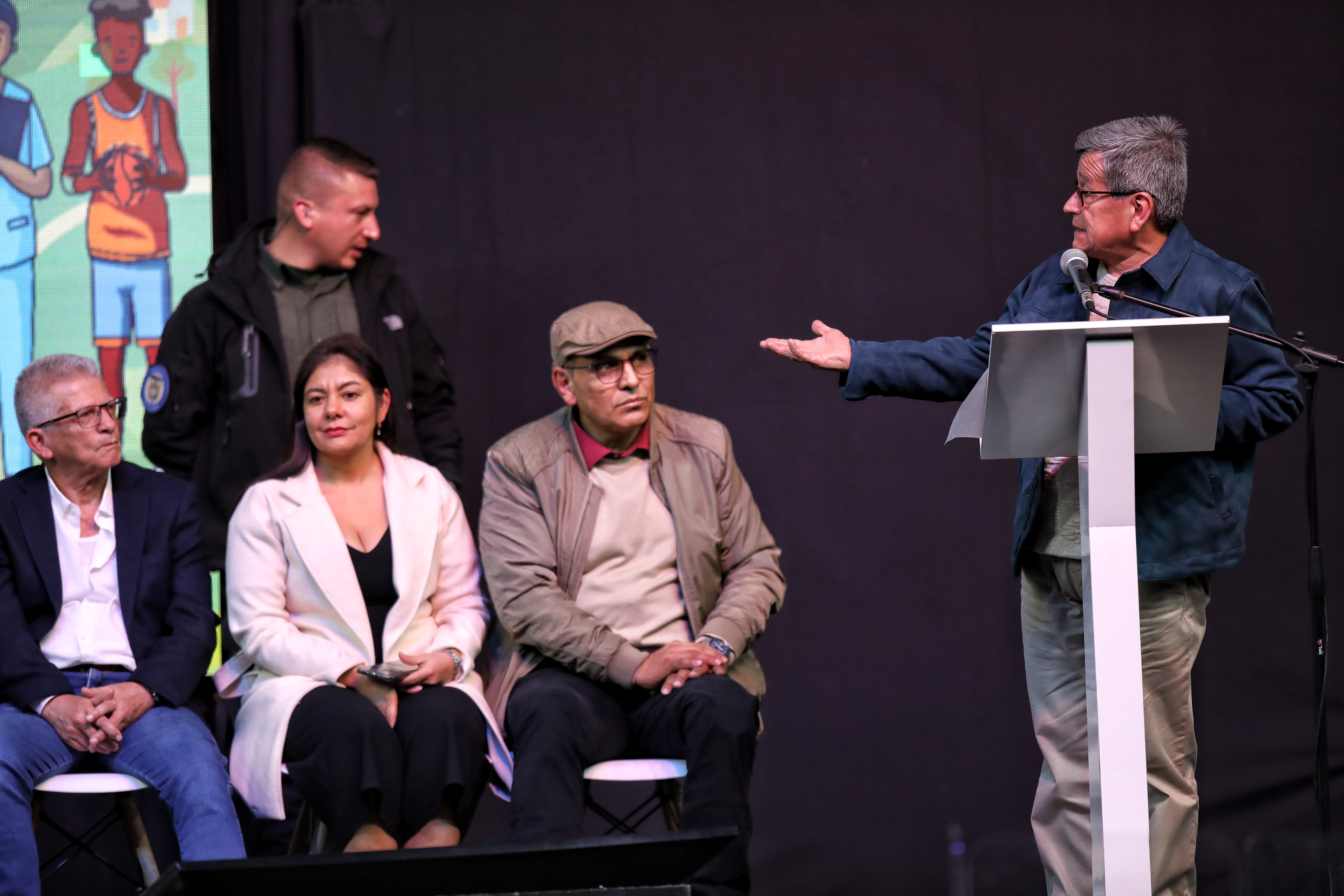 Pablo Beltrán, mesa de diálogos