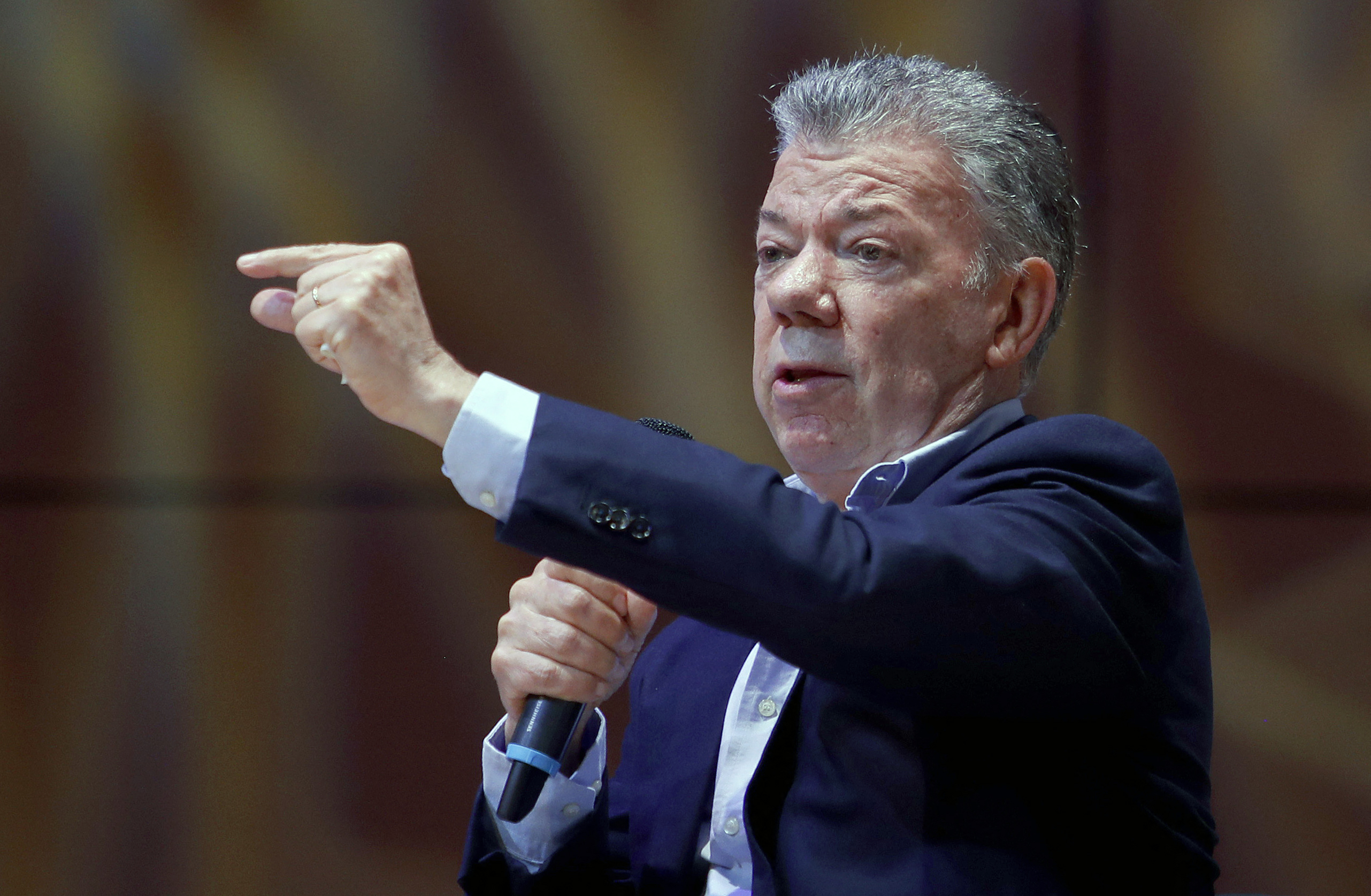 Expresidente de Colombia, Juan Manuel Santos
