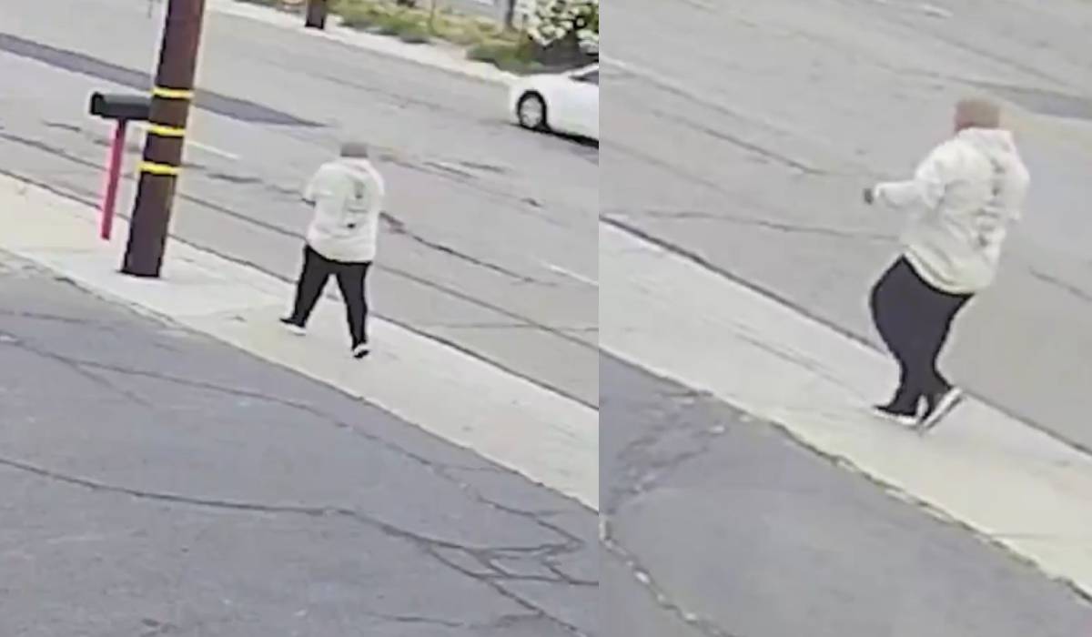 El hombre fue detenido por la policía