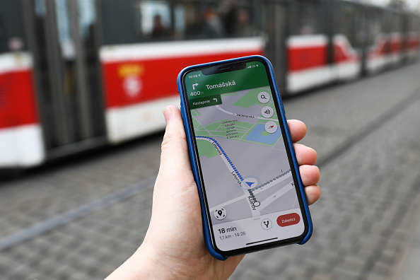 Google Maps permite definir el desplazamiento para llegar de un punto a otro.