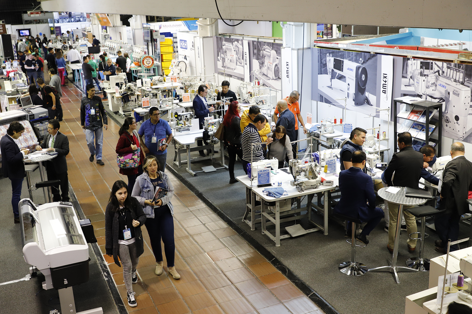Createx 2022 salón textil en Bogotá, Corferias