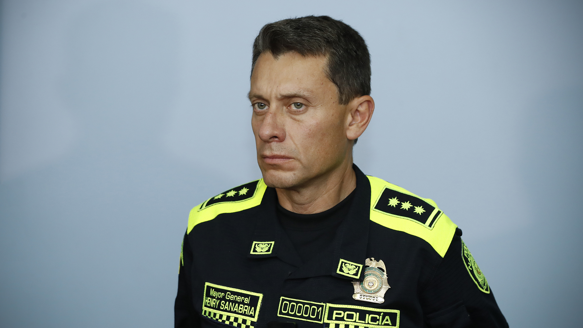 Mayor general Henry Armando Sanabria Cely director de la Policía NacionalBogota agosto 25 del 2022Foto Guillermo Torres Reina / Semana
