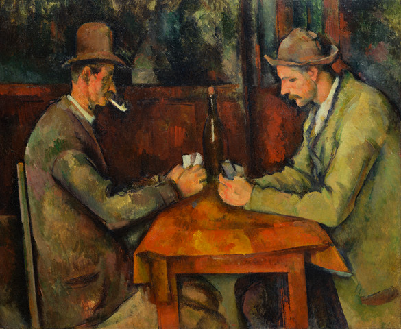 Jugadores de Cartas de Paul Cézanne