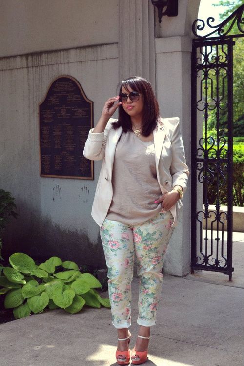 Pantalones estampado floral