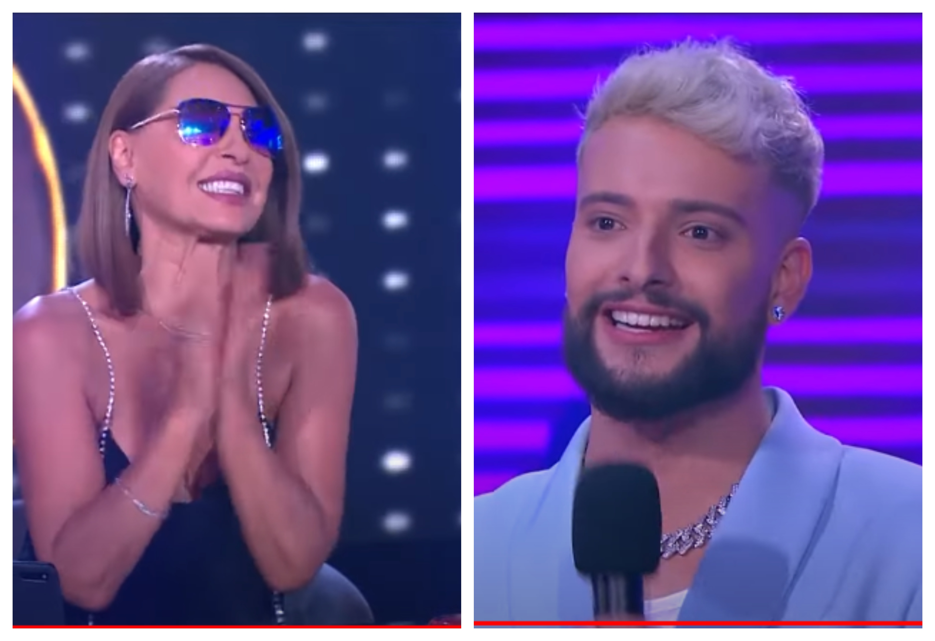 ‘Yo me llamo’: El beso de Amparo Grisales a doble de Maluma