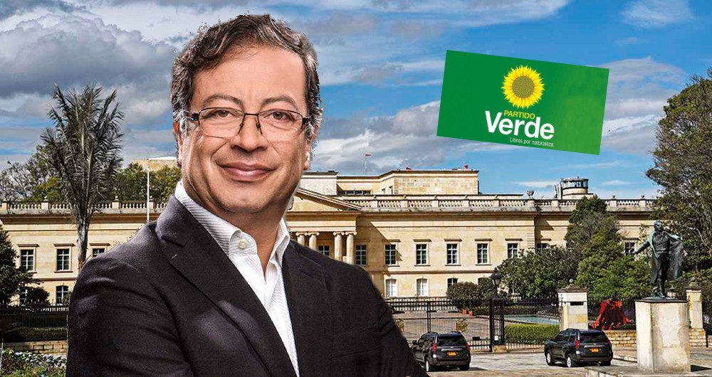 Gustavo Petro se reunió con la Alianza Verde.