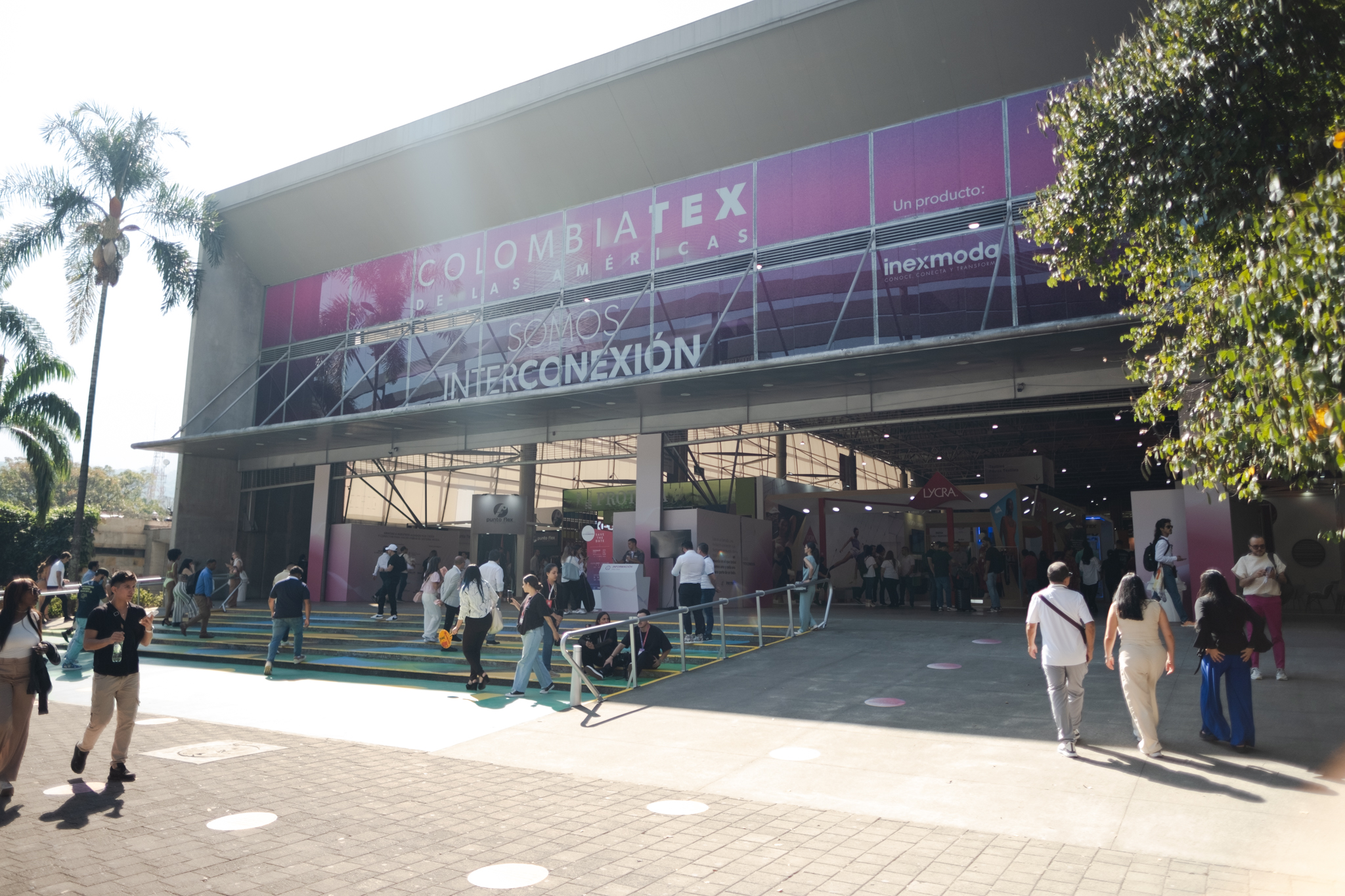 Así fue el primer día de Colombiatex 2024