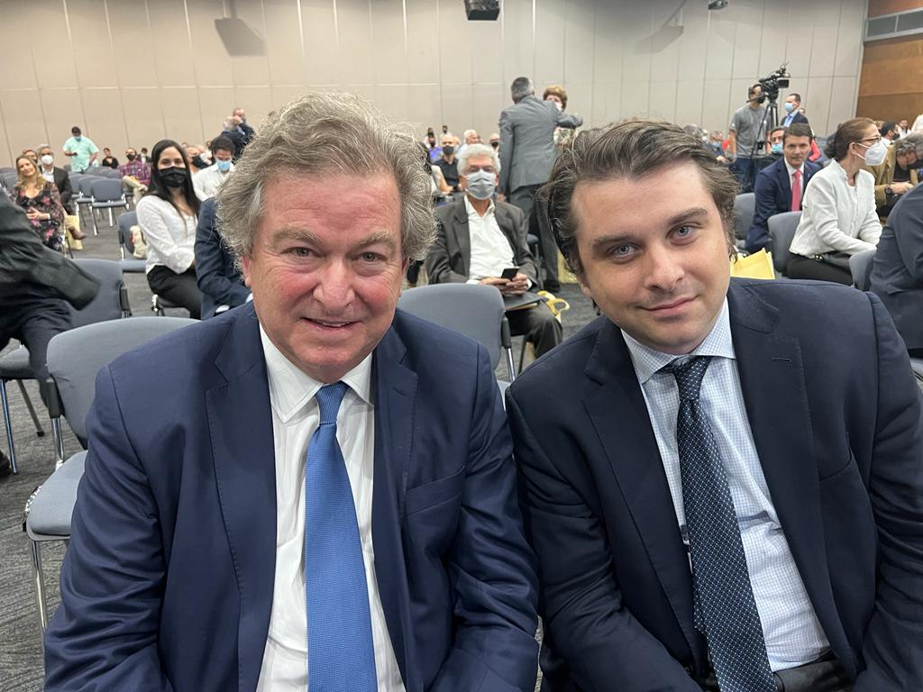 Jaime Gilinski y Gabriel Gilinski Asamblea Accionistas Sura