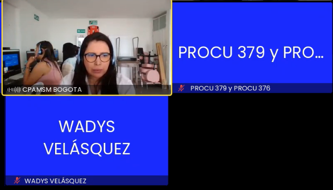 Aida Merlano, a imputación de cargos por sus cinematográfica fuga.