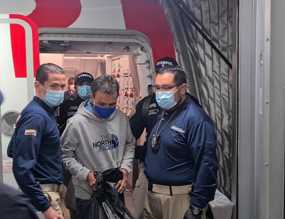 Llegada de Luis Jhon Castro Ramírez alias “El Zarco” al país