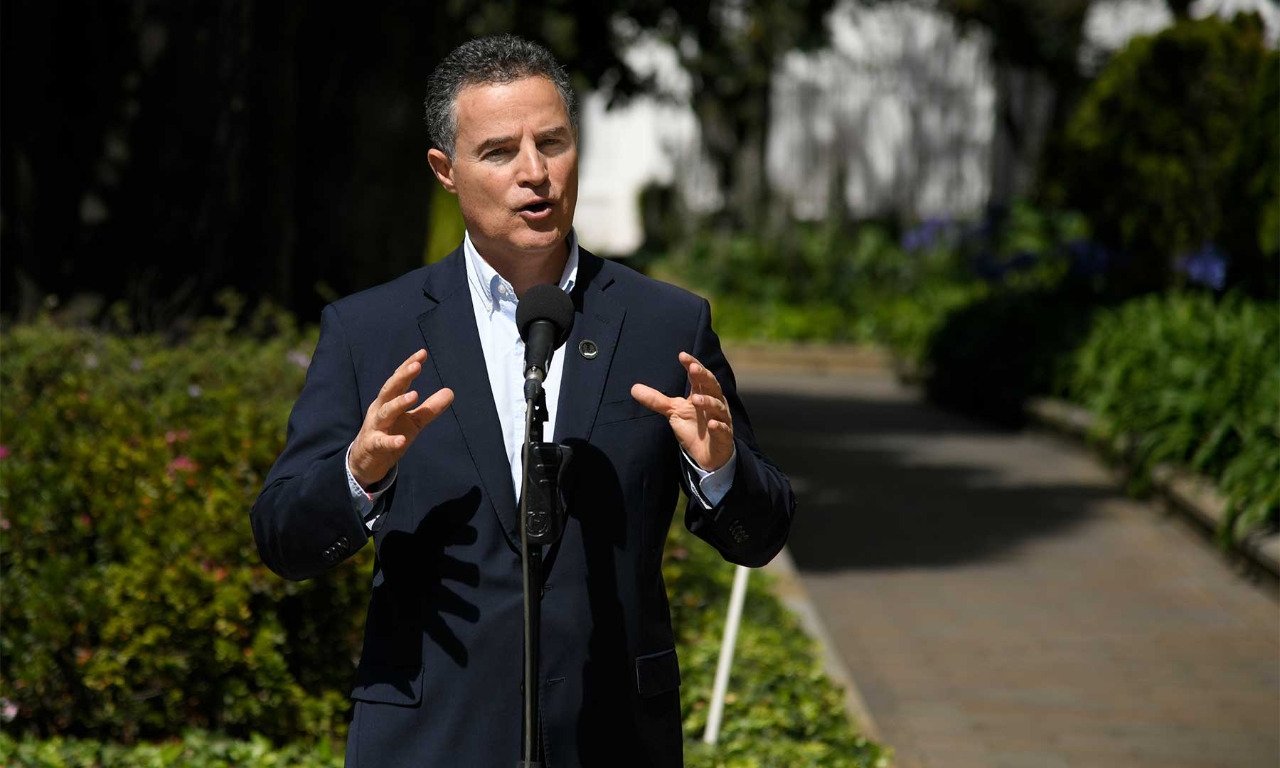 Aníbal Gaviria, gobernador de Antioquia.