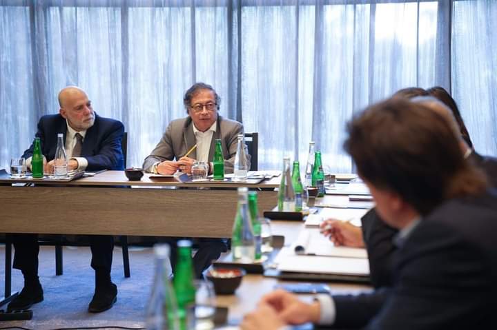 El mandatario se reunió con Pedro Soares dos Santos, CEO del grupo portugués Jerónimo Martins