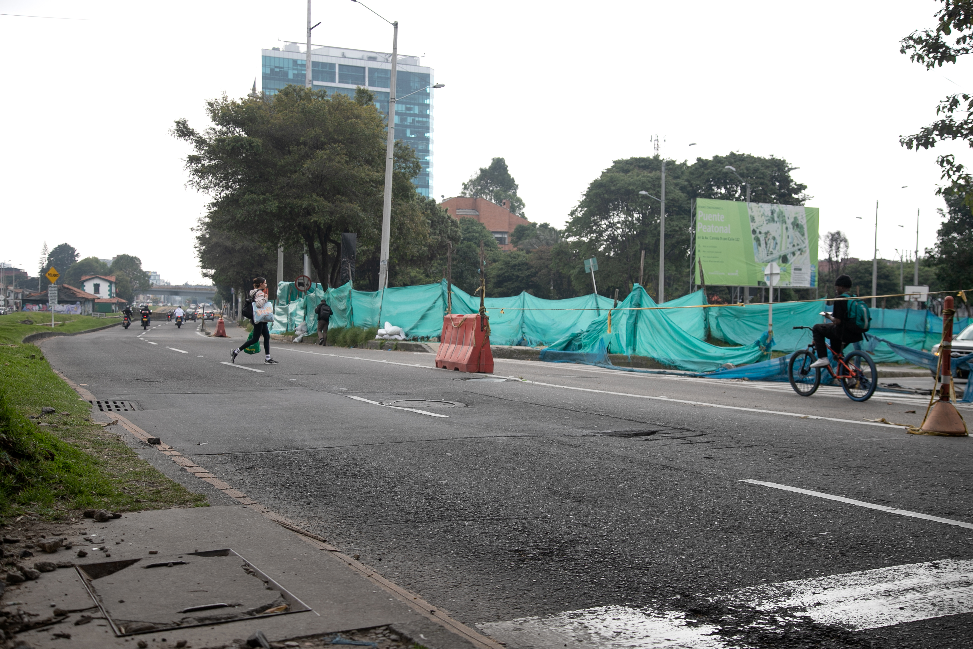 Juan Diego Alvira, cobro de valorización en Bogotá.
Calles en mal estado, vías, obras