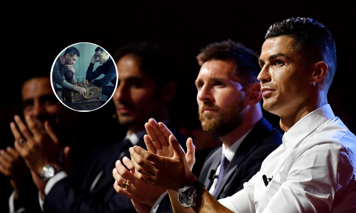 Cristiano Ronaldo y Messi posan juntos para una campaña publicitaria y las  redes enloquecen