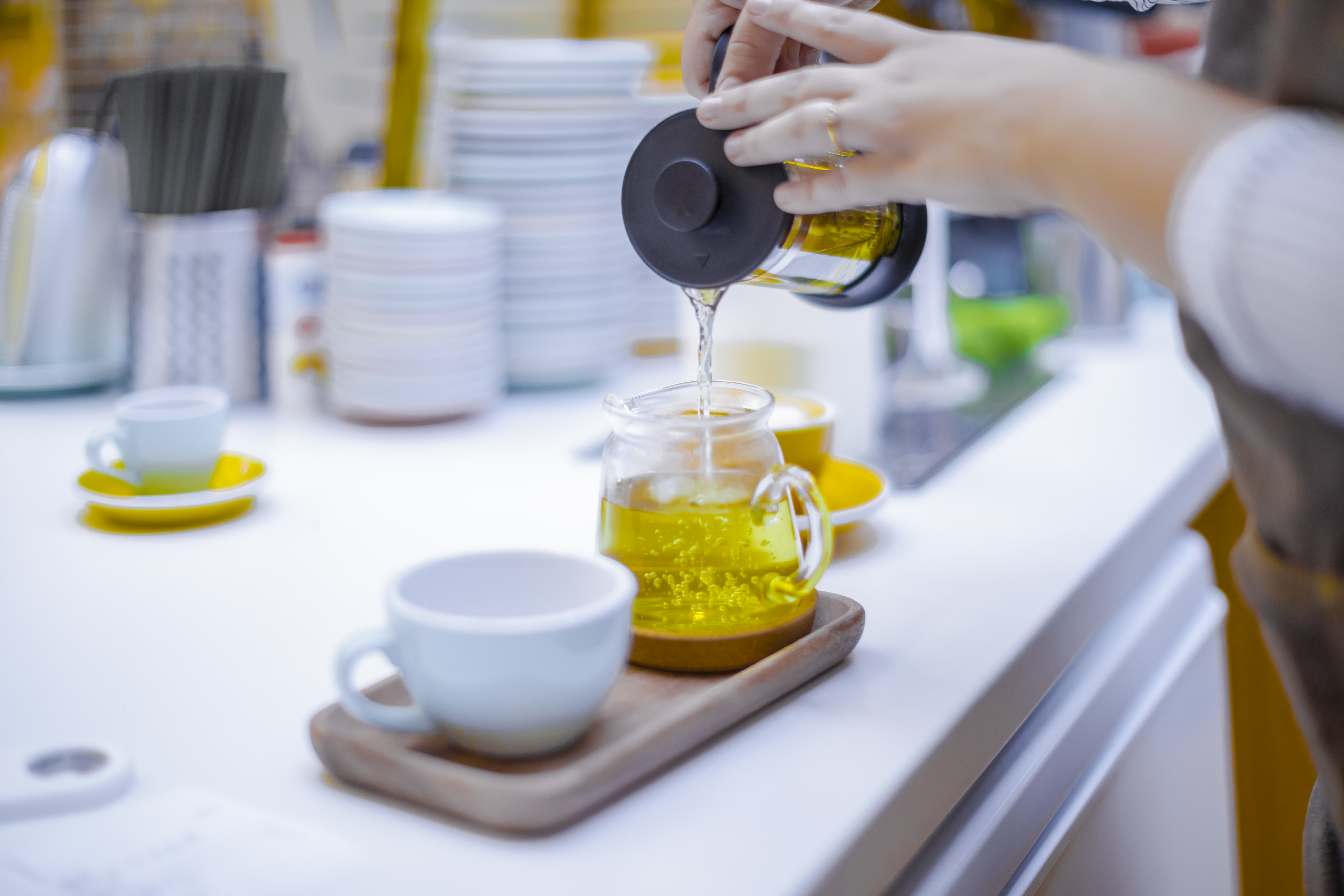 El té de manzanilla tiene muchas propiedades