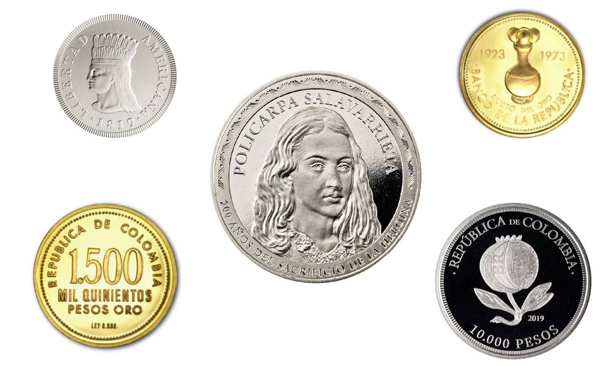 Cuáles son las monedas de colección que tienen el precio más alto en  Colombia? - Gente - Cultura 