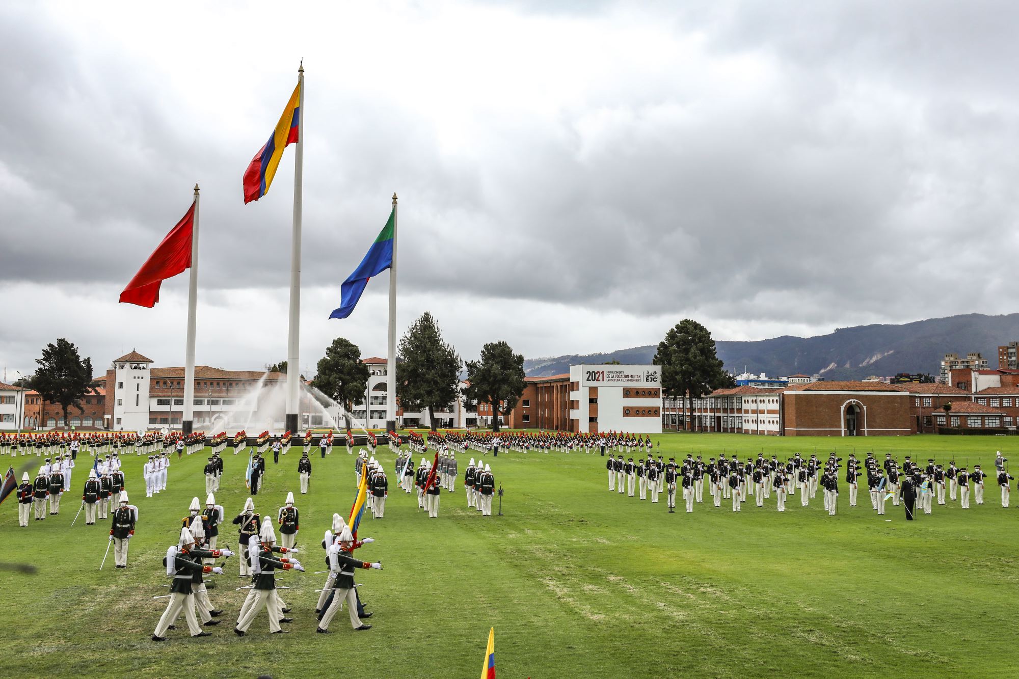 Desfile Militar Conmemoración 20 de Julio.Escuela Militar José María Córdoba.Bogotá Julio 20 de 2021.Foto: Juan Carlos Sierra-Revista Semana.