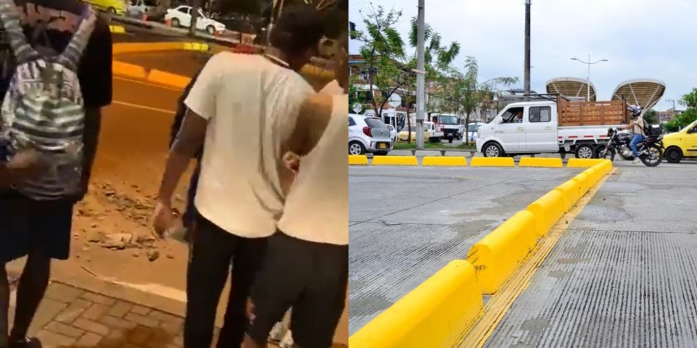 Las autoridades están buscando a los responsables del daño.