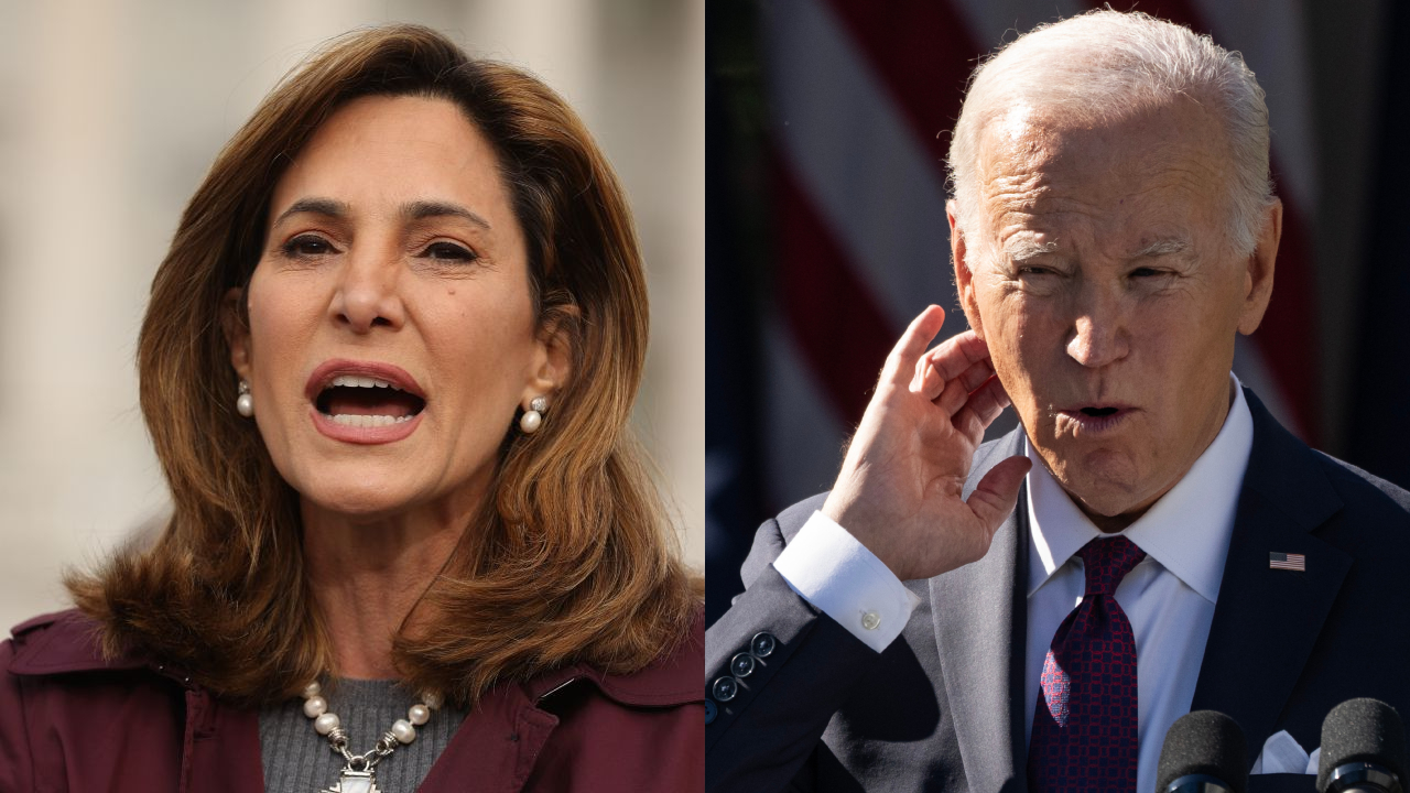 La congresista cuestionó las posturas del presidente norteamericano.