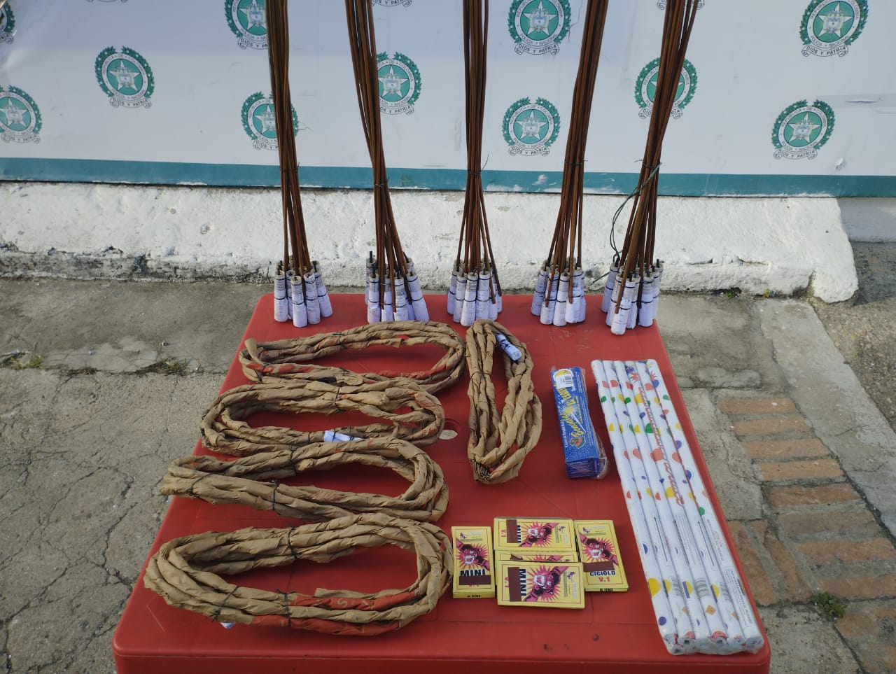 La operación se llevó a cabo en el barrio Santa Clara de este municipio.