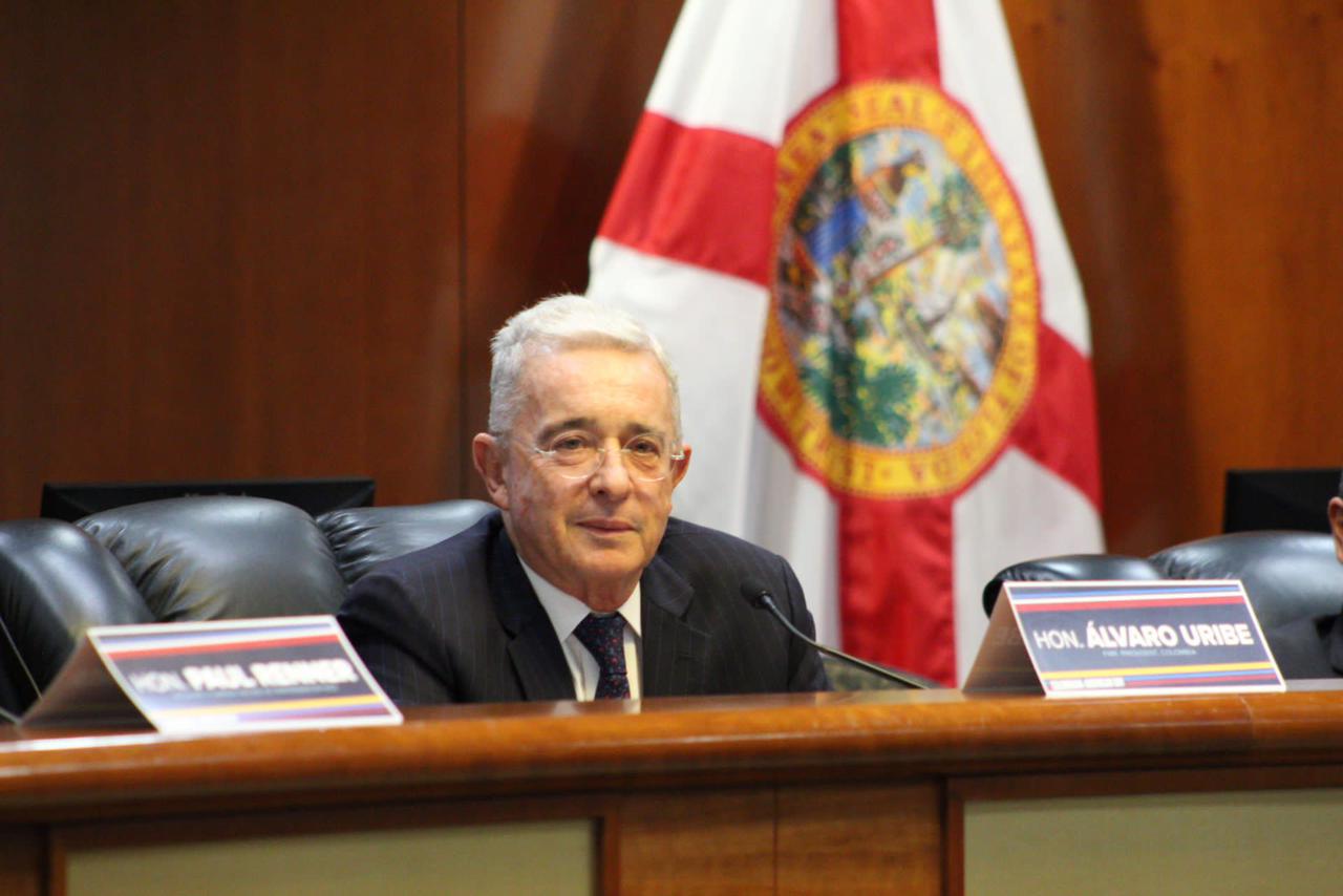 El expresidente Álvaro Uribe.