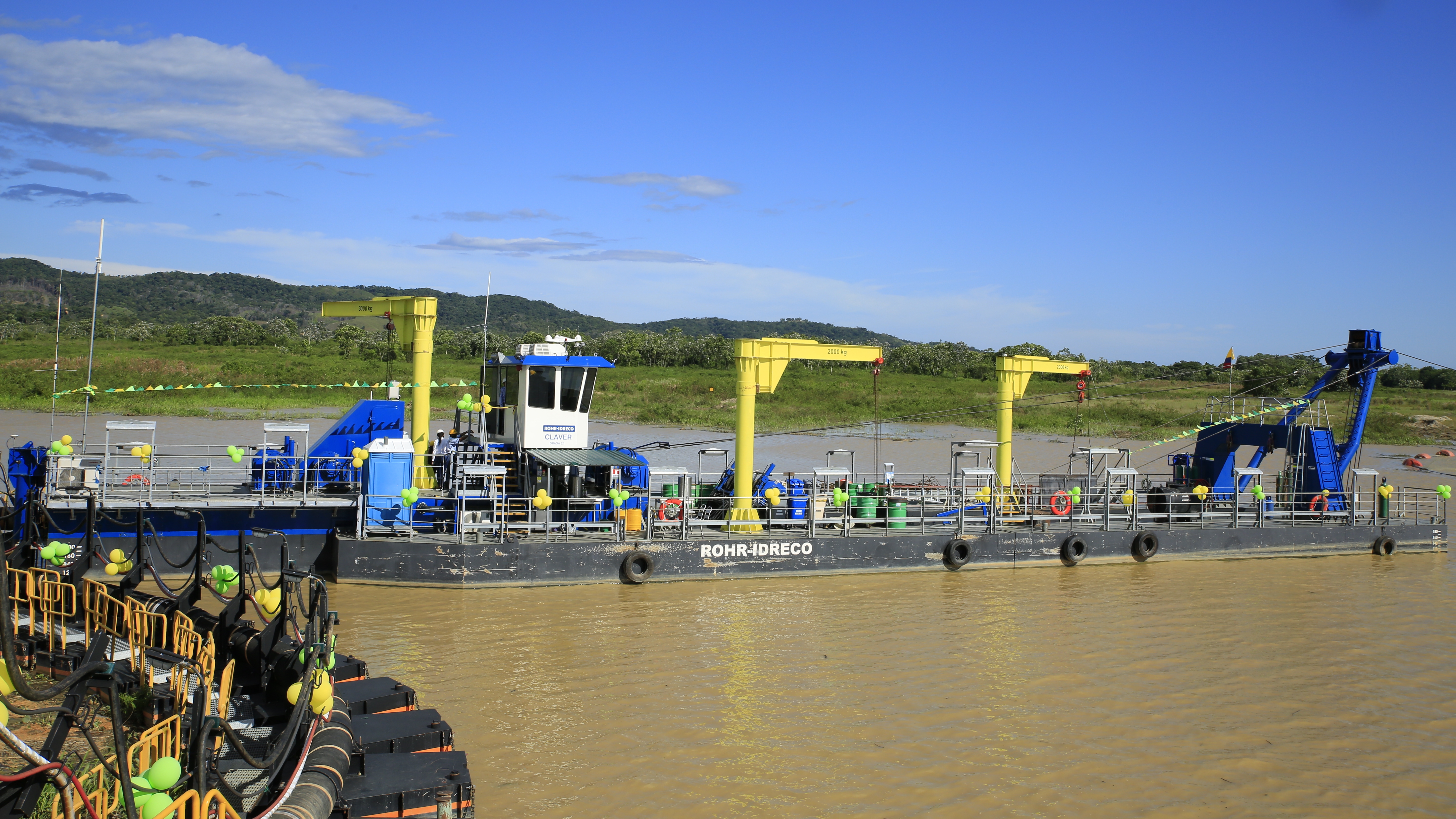 Llanuras Aluviales, una nueva planta de producción aluvial con la que estima alcanzar 9 mil onzas onzas al año.