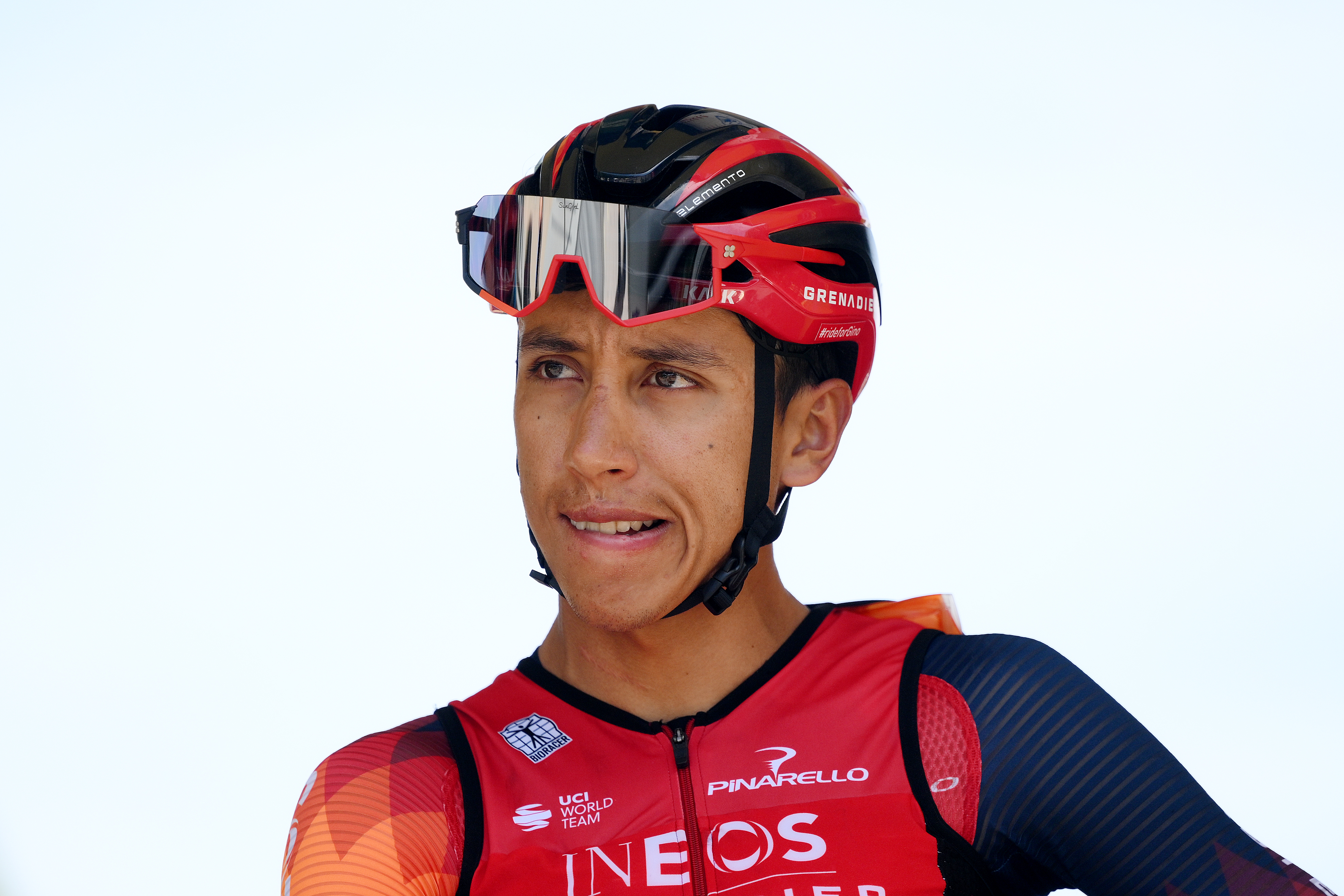 Egan Bernal, ciclista colombiano del Ineos Grenadiers