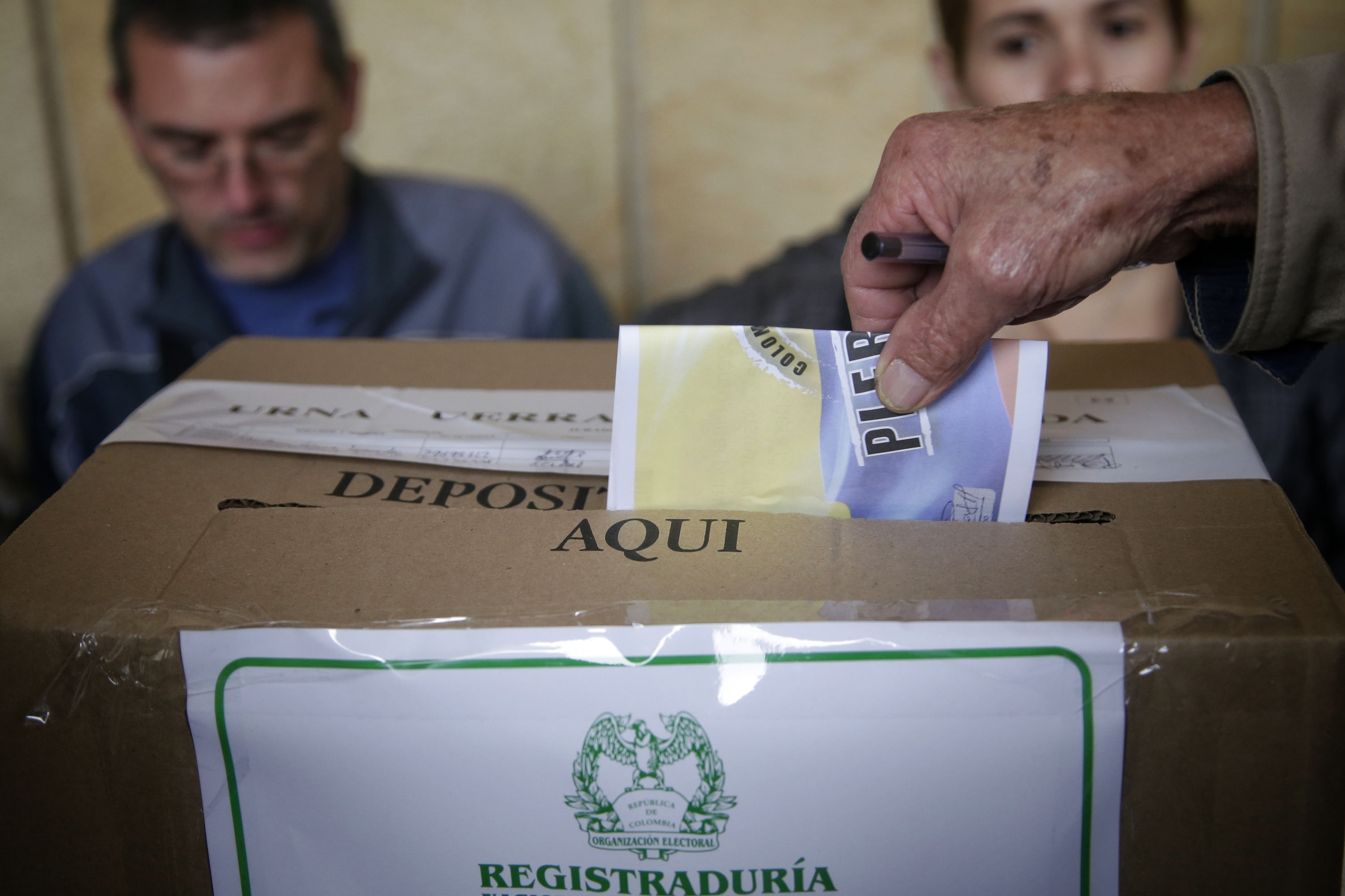 En octubre de 2016 se realizaron las votaciones al plebiscito por la paz.