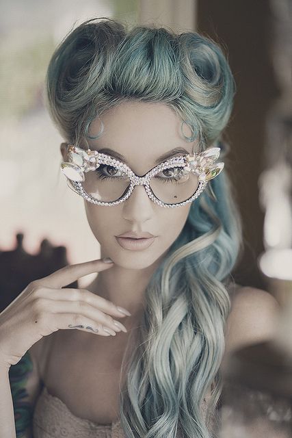 Moda gafas originales raras