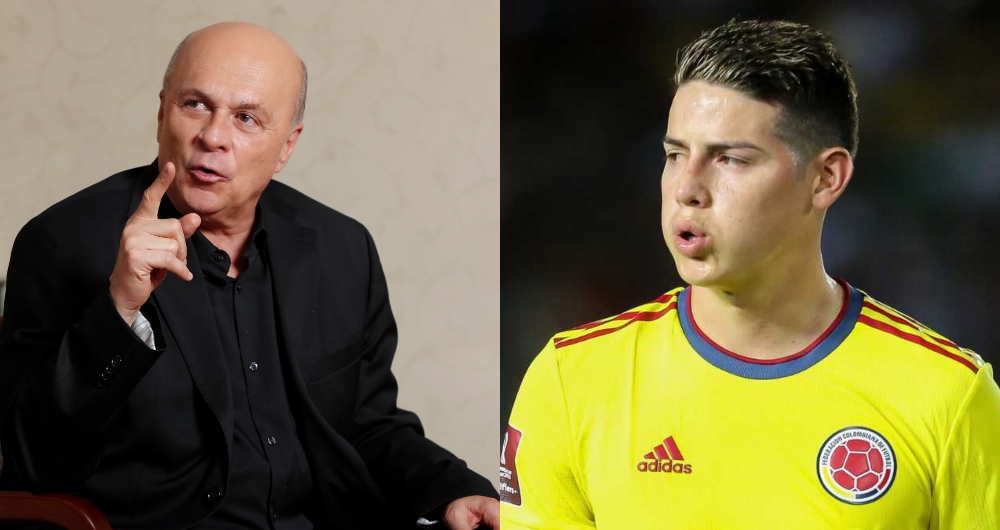 Carlos Antonio Vélez y James Rodríguez