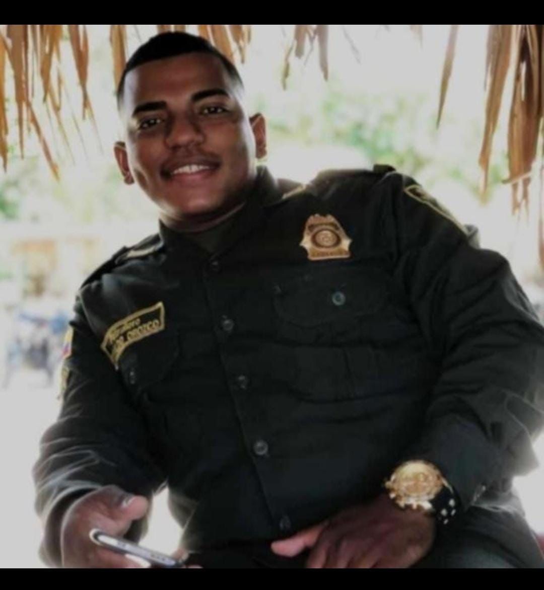 Policía asesinado en Barranquilla.