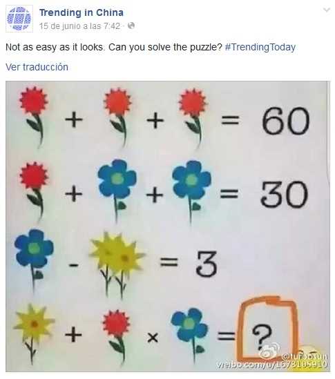 problema matemático