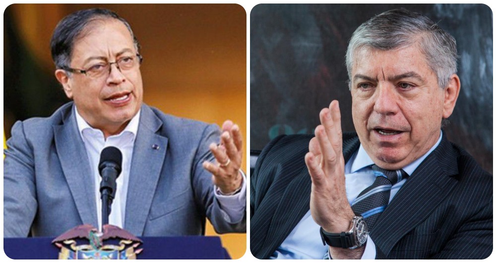 Gustavo Petro y César Gaviria