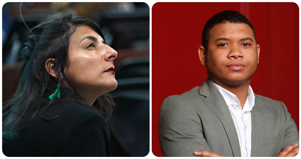 Irene Vélez y Miguel Polo Polo.