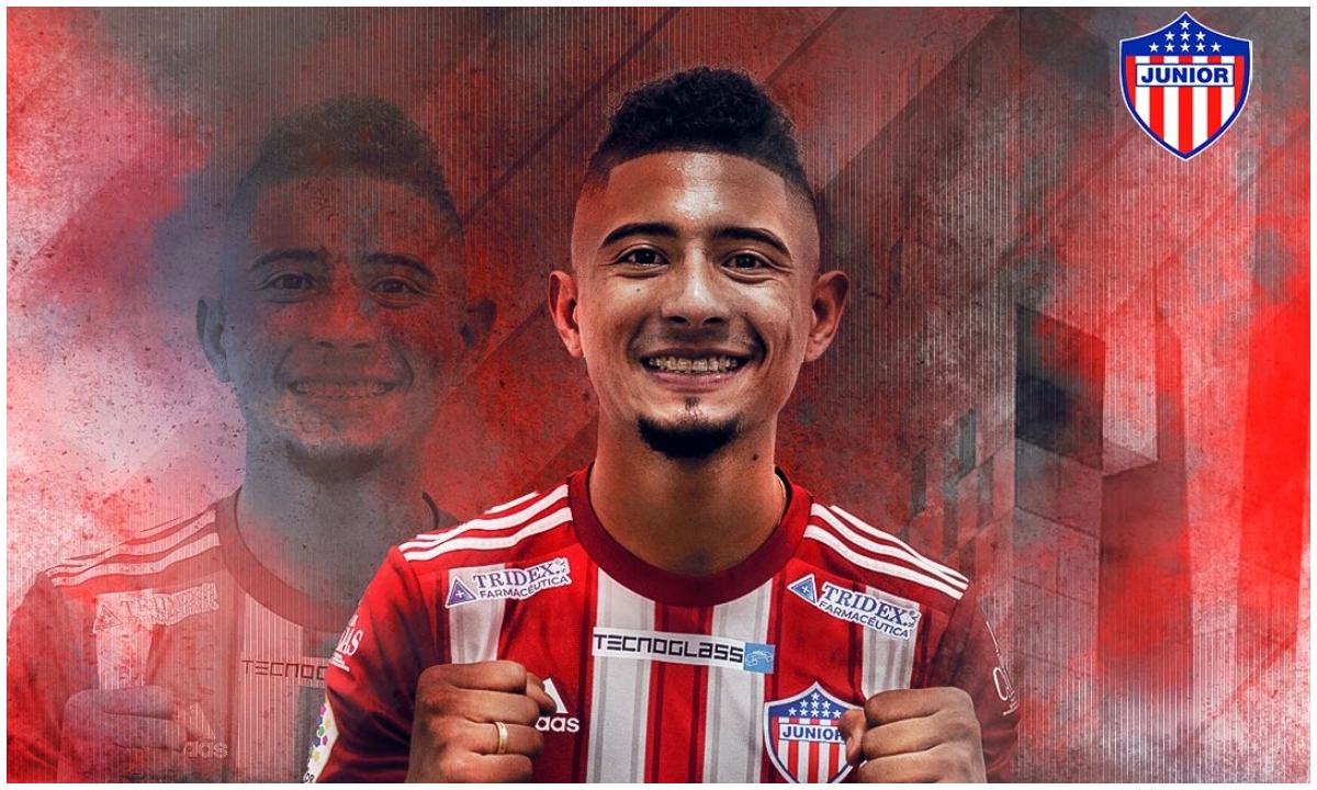 Edwin Herrera, nuevo jugador del Junior de Barranquilla.