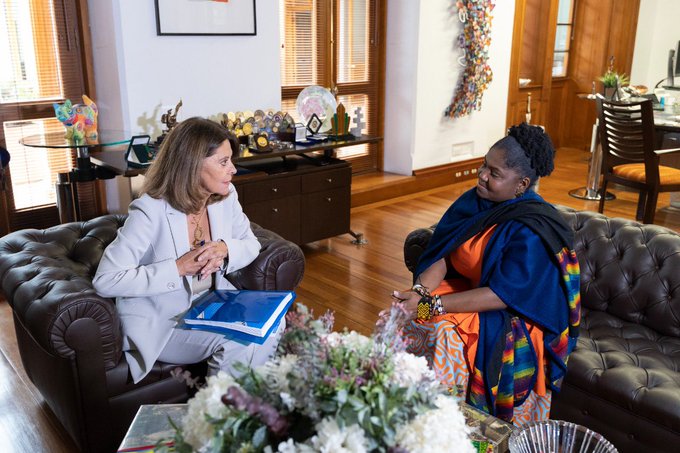 Marta Lucía Ramírez y Francia Márquez