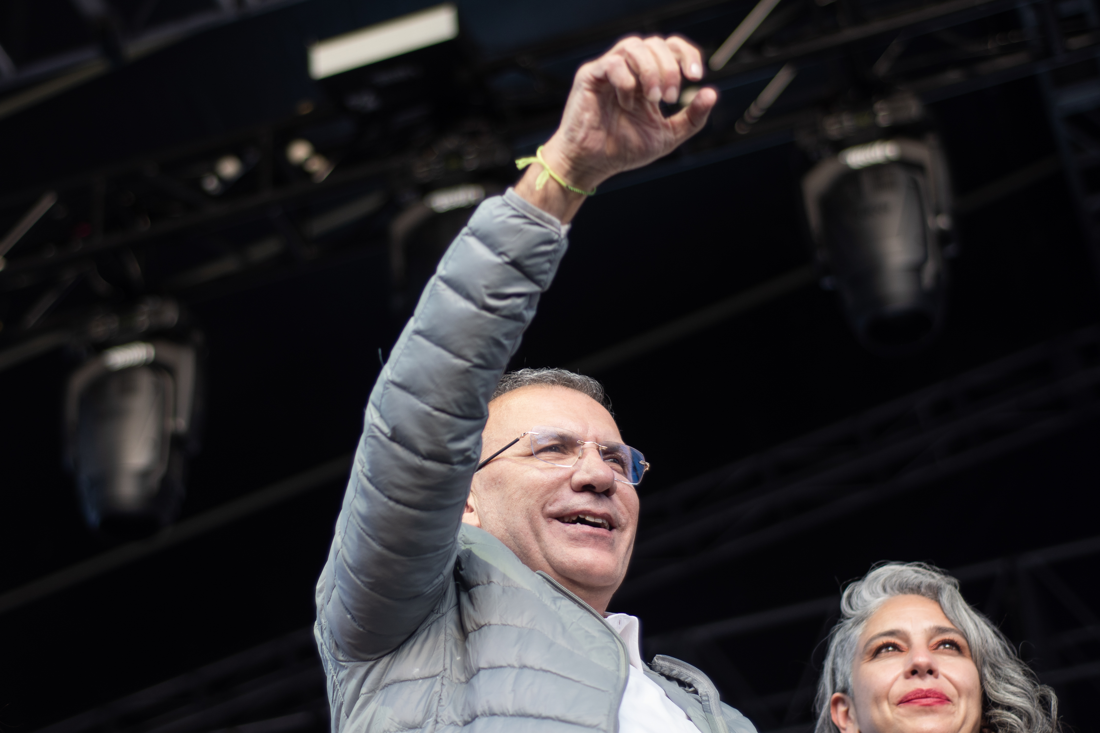 El senador Roy Barreras durante la presentación de los candidatos de la coalición política 'Pacto Histórico' en la ciudad de Bogotá, Colombia, el 2 de octubre de 2021, donde estuvieron presentes el candidato presidencial Gustavo Petro, la diputada María José Pizarro y el senador Roy Barreras. (Foto de: Daniel Santiago Romero Chaparro / Long Visual Press / Universal Images Group a través de Getty Images)